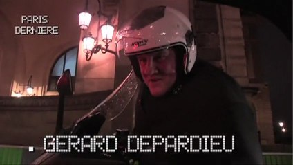 Quand Gérard Depardieu débarque à moto dans "Paris dernière"