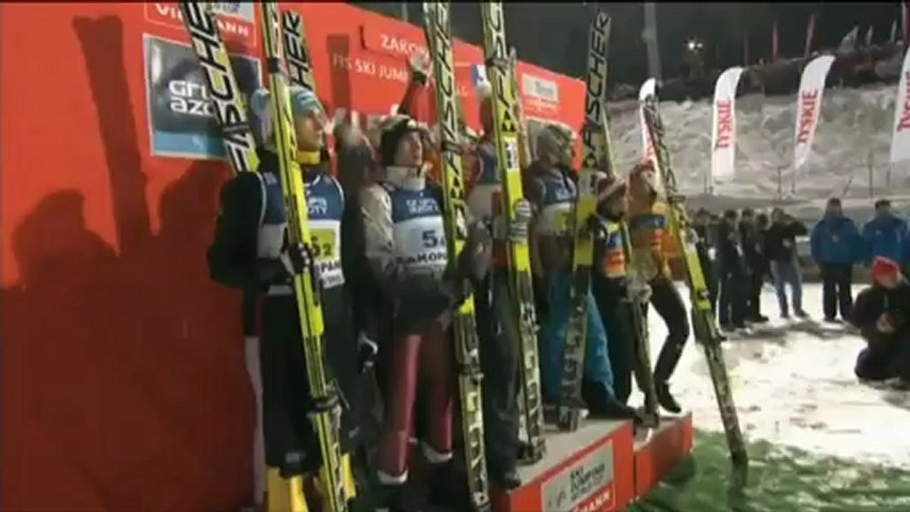 Skispringen: Slowenen nutzen Polens Patzer in Zakopane