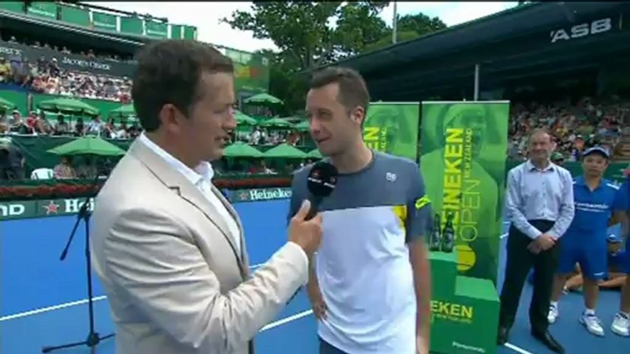 Auckland: Kohlschreiber: 'Ferrer ist ein toller Champion'