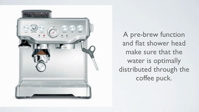 Breville BES860XL Barista Express Espresso Machine With Grinder