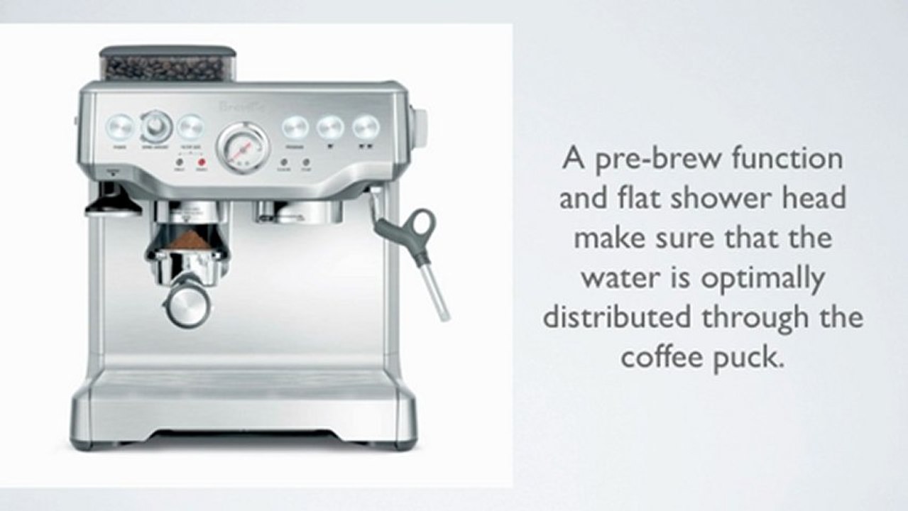 Breville BES860XL Barista Express Espresso Machine With Grinder