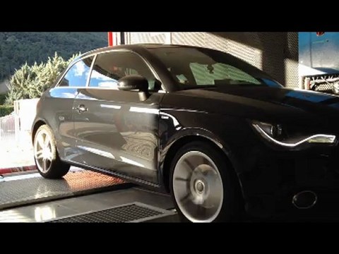 ::: o2programmation ::: Audi A1 1.6 TDI 105@142Cv Reprogrammation Moteur sur Banc de Puissance Cartec Marseille Gemenos PACA
