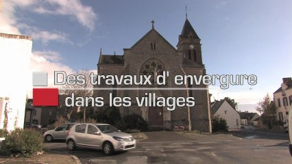 Travaux dans les villages de Saillé et la Madeleine