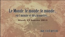 Le monde en 1 minute par Cyril Perrin