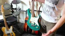 My Guitars - Andy from Nail Guitar shows you his guitars 2012