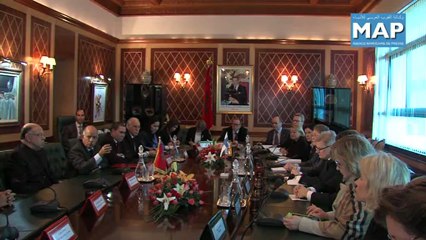 رئيس مجلس المستشارين يستقبل وفدا عن البرلمان الفنلندي