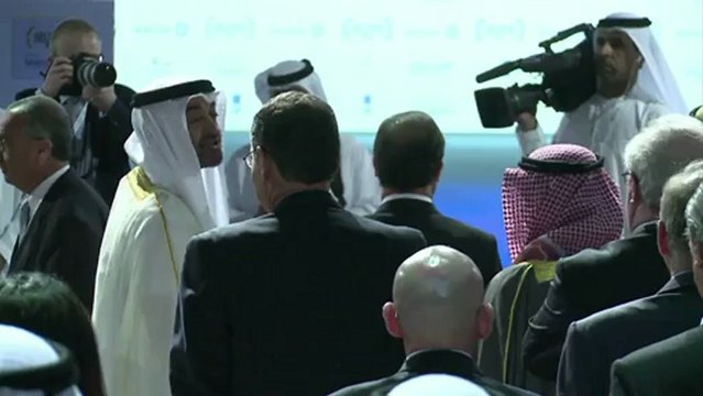 Hollande prône l'action pour les énergies renouvelables