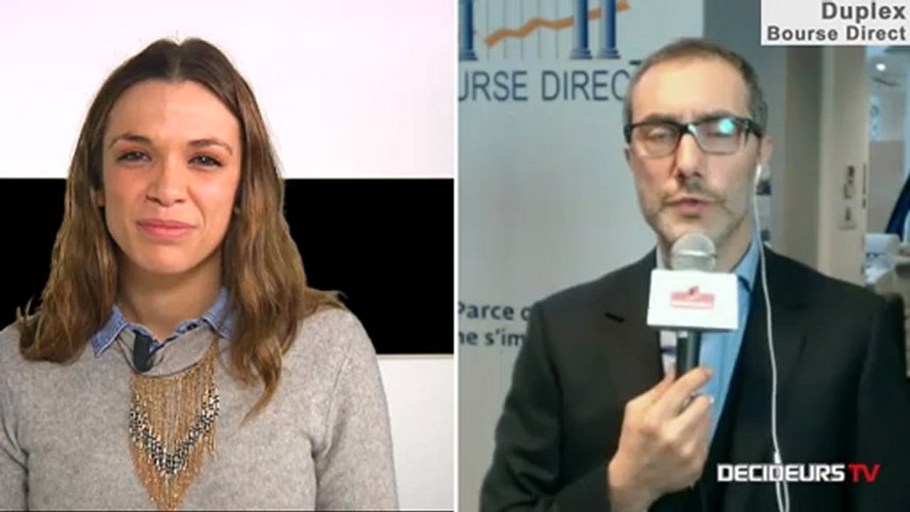 15/01/13 : Les Experts de Bourse Direct dans l'émission "Duplex Bourse" sur Décideurs TV