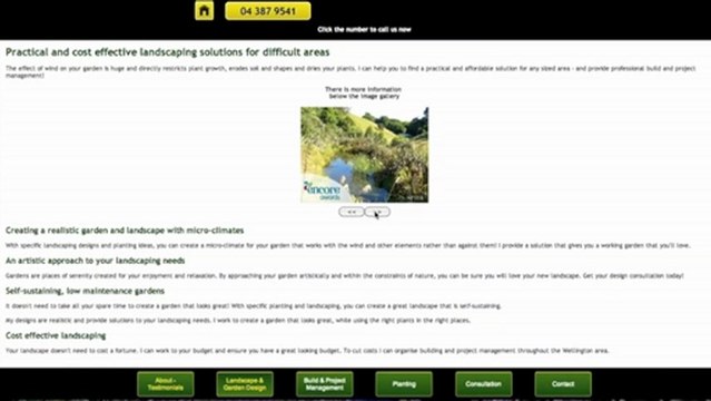 Landscaping design in Wellington