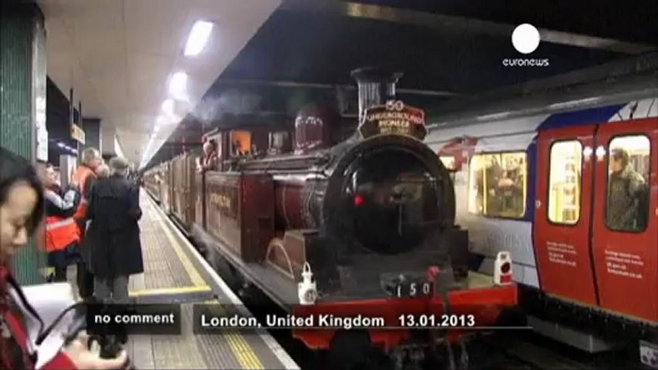 London Underground celebrates its 150th... - no comment