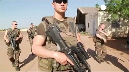 Les avions français bombardent Diabali, au Mali