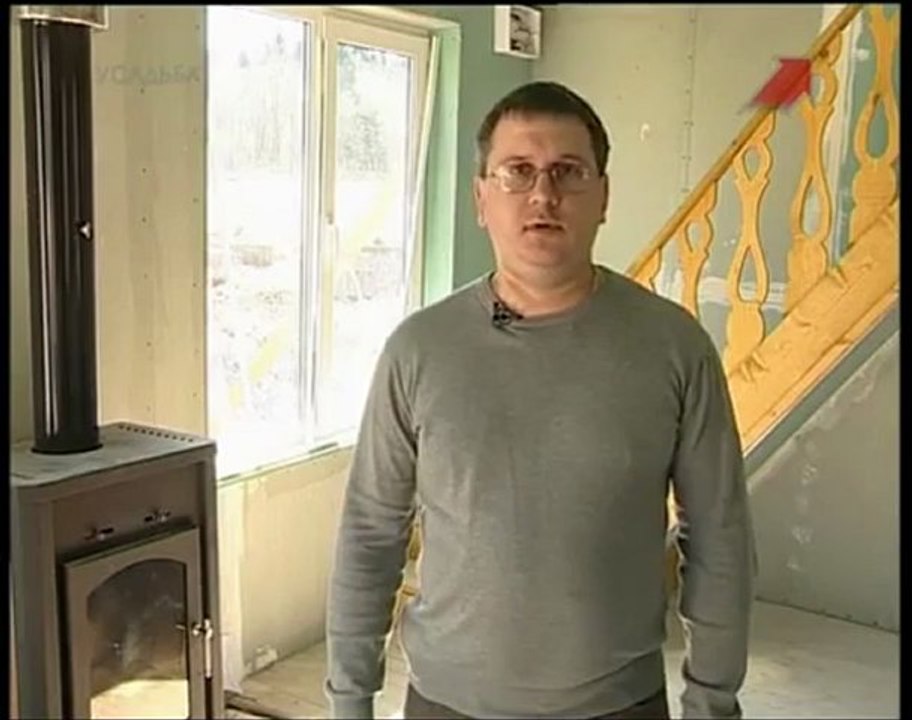 Внутреняя отделка стен дома.