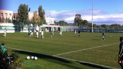 Πλάνα απο το Παναθηναικός-Λεβαδειακός 4-0 (Κ17)..1