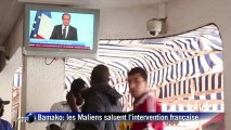 A Bamako, les Maliens saluent l'intervention française