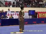 2012 Championnat de Chine KungFu Wushu changquan - Wáng Hóng Yìn  - 4e