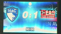 Havre AC (HAC) - EA Guingamp (EAG) Le résumé du match (20ème journée) - saison 2012/2013