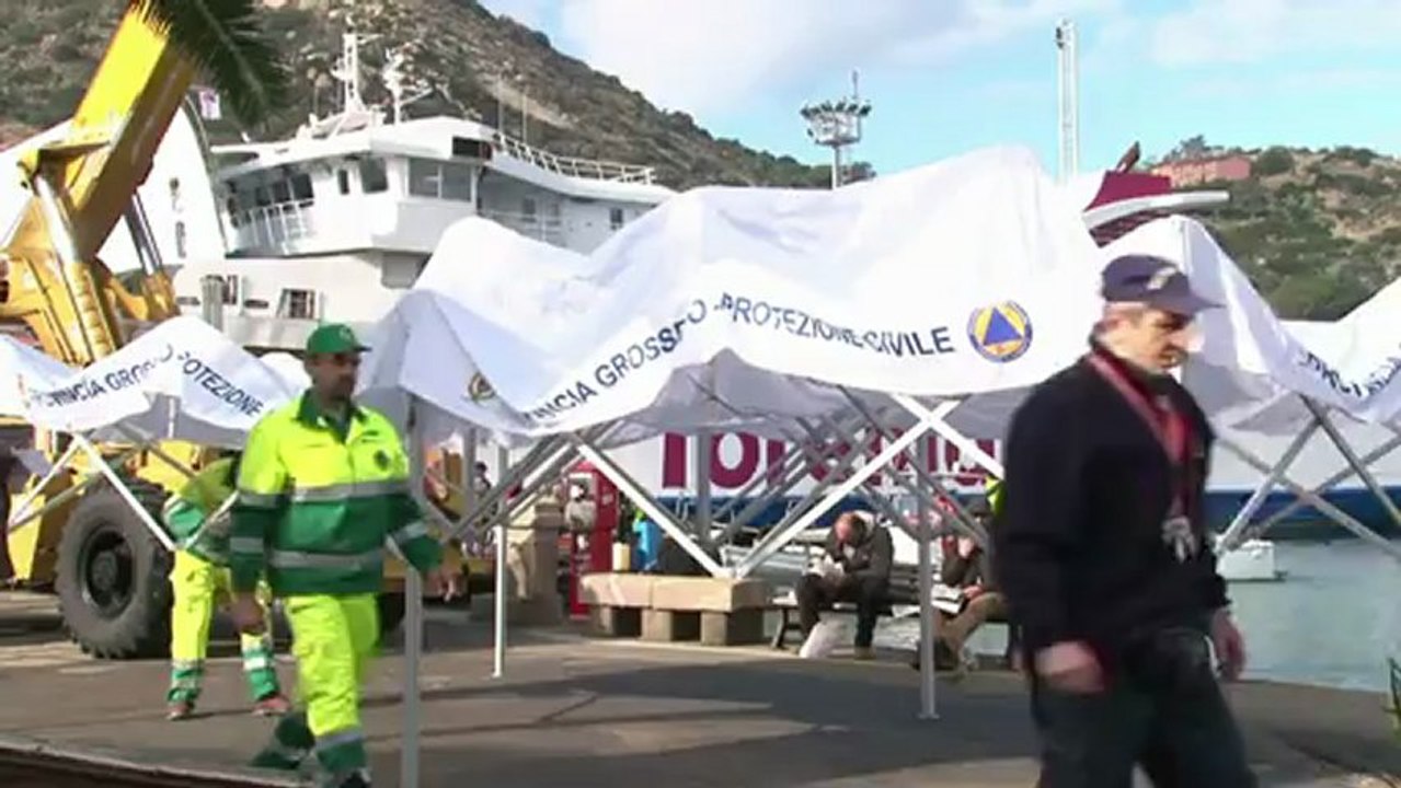 Víctimas vuelven al Giglio
