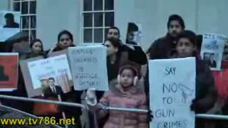 London Protest against Shahzeb Khan's Murder