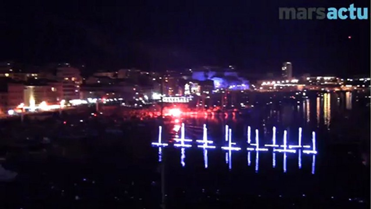 Ouverture de Marseille Provence 2013 sur le port de Marseille