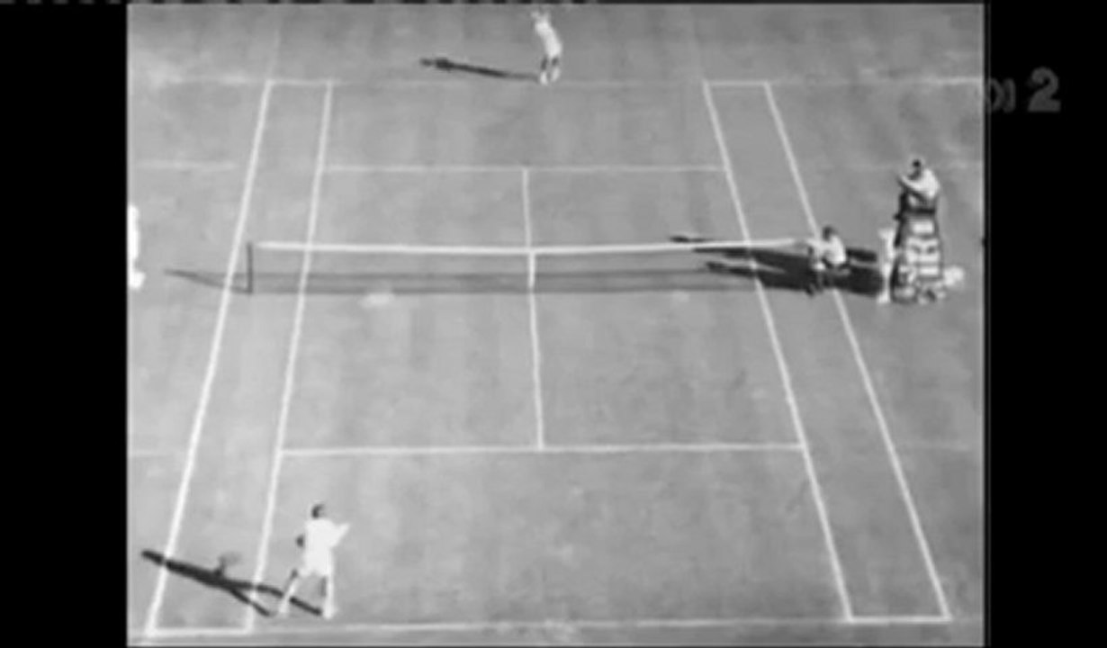 Rod Laver VS Tony Roche 1969 Australian Open