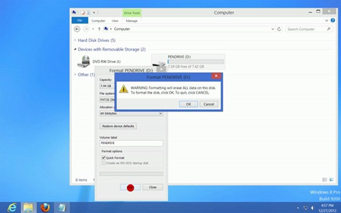 How to increase speed of your pendrive or flash drive speed 200% working