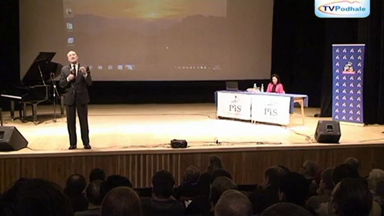 Antoni Macierewicz w Nowym Targu