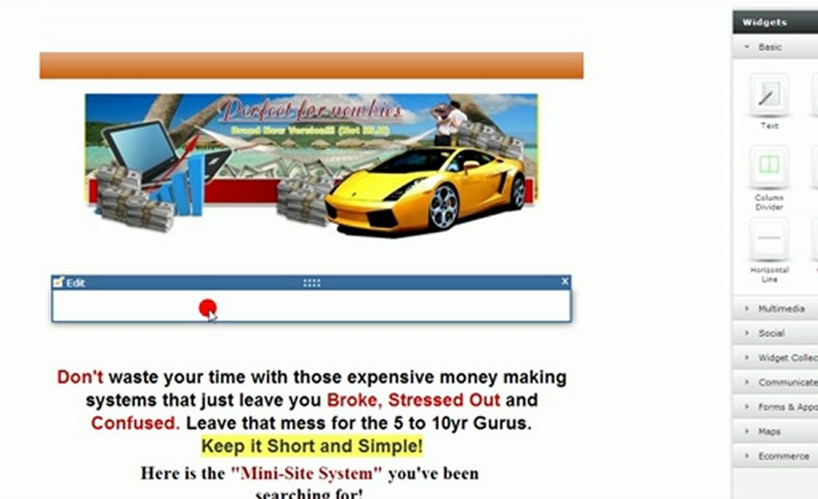 "The 599 Mini site Package" - "Review", here on Dailymotion!