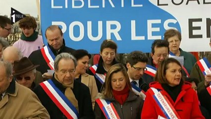 Jour de "Manif pour tous"