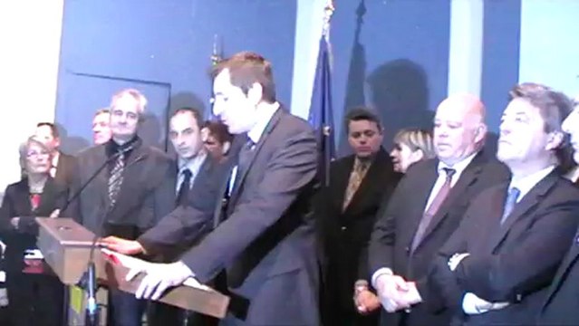 VESOUL : PREMIERE CEREMONIE DES VOEUX À LA POPULATION POUR LE DEPUTE-MAIRE ALAIN CHRETIEN