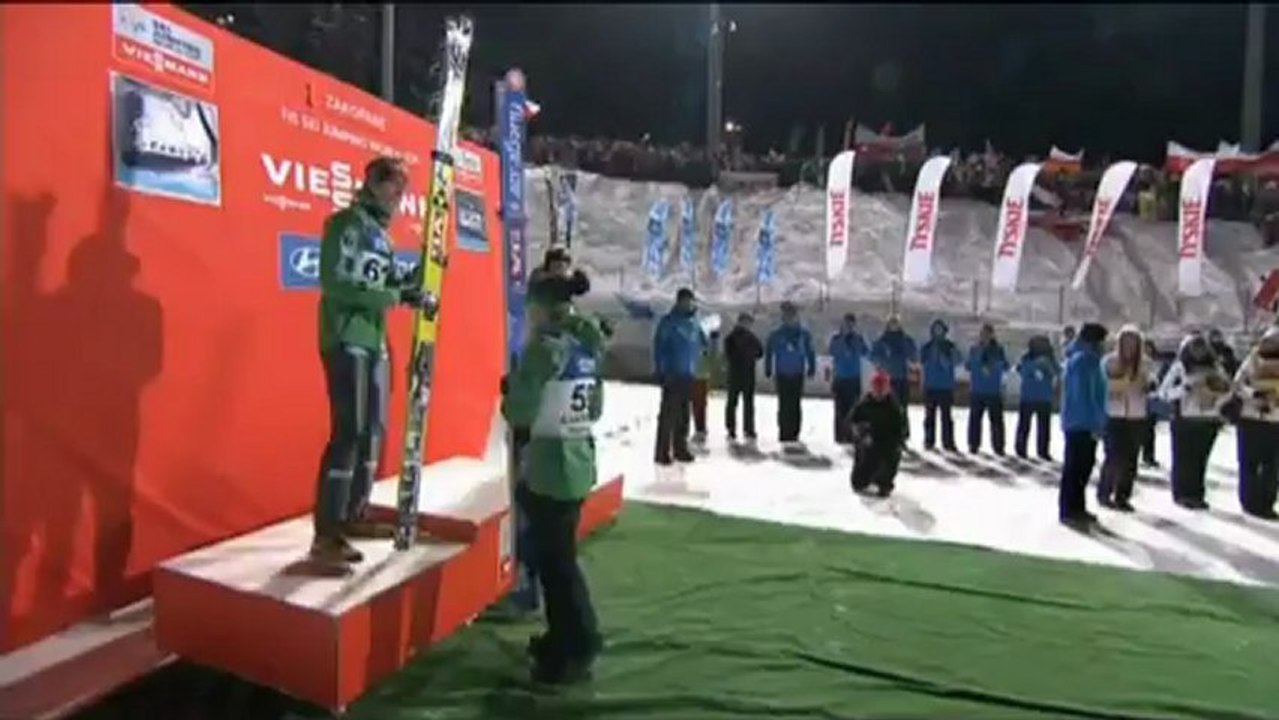 Skispringen: Jacobsen siegt, Freitag knapp am Podium vorbei