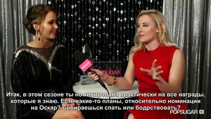 Дженнифер о предстоящей номинации на Оскар и интервью Джоша и Джен за кулисами PCA
