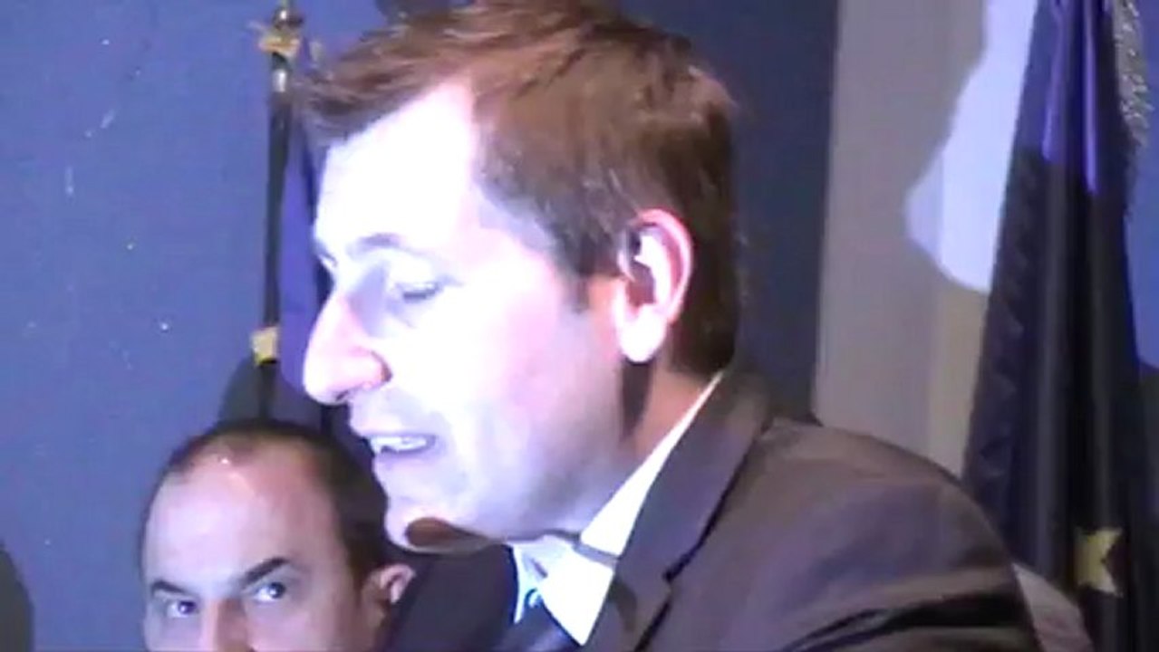 VESOUL : PREMIERE CEREMONIE DES VOEUX À LA POPULATION POUR LE DEPUTE-MAIRE ALAIN CHRETIEN