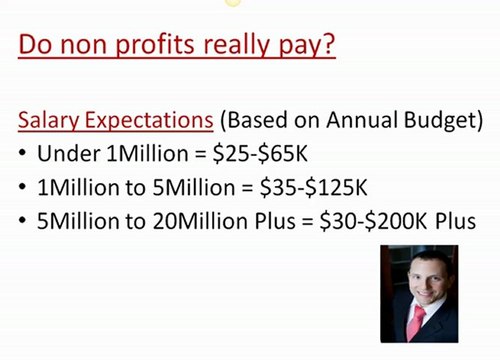 Non profit salaries: Do they really pay?