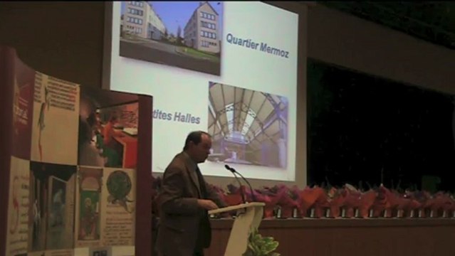 cérémonie des voeux 2013 à Avranches (50) - Guénhaël Huet, député-maire