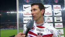 Interview de fin de match : Paris Saint-Germain - AC Ajaccio - saison 2012/2013