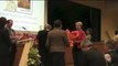 cérémonie des voeux 2013 à Avranches (50) - remises de fleurs et médailles aux agents de la ville