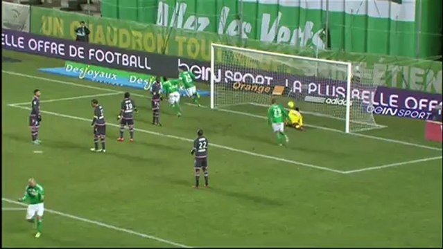 But Loïc PERRIN (26ème) - AS Saint-Etienne - Toulouse FC (2-2) - saison 2012/2013