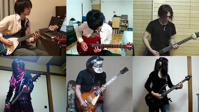 Canon Rock by JerryC with Japanese guitarists