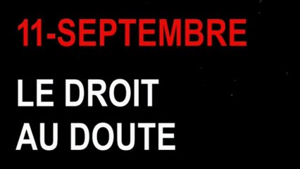 11 septembre 2001 Le Droit au Doute Cynthia McKinney