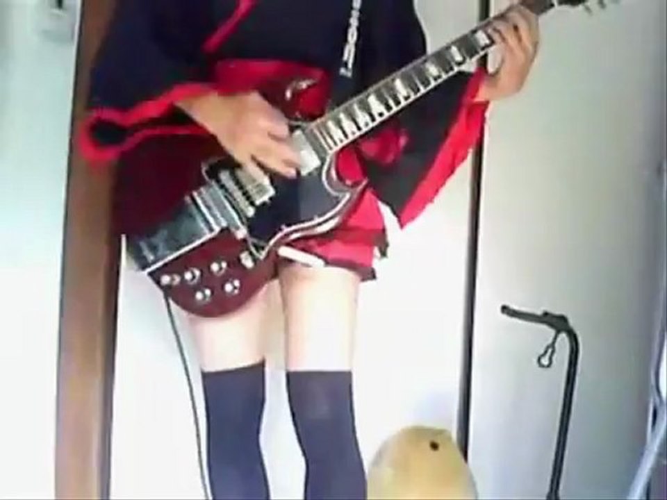 メタル布教活動としてCrazyTrainのギター弾いてみた