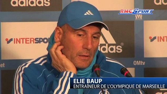 Ligue 1 / Marseille - B. Cheyrou et E. Baup s'expriment avant Sochaux-OM
