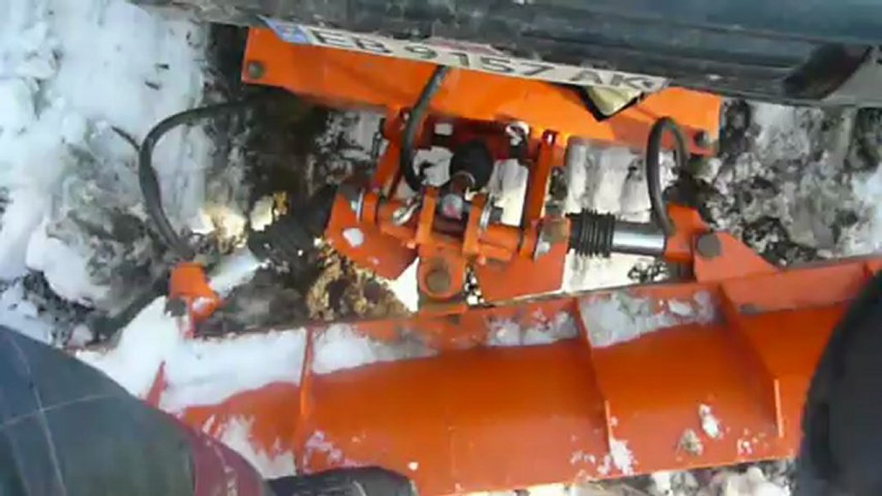 Паджеро + хидравлично гребло 4