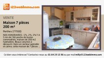 A vendre - maison - Perthes (77930) - 7 pièces - 200m²