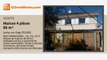 A vendre - maison - Juvisy-sur-Orge (91260) - 4 pièces - 86