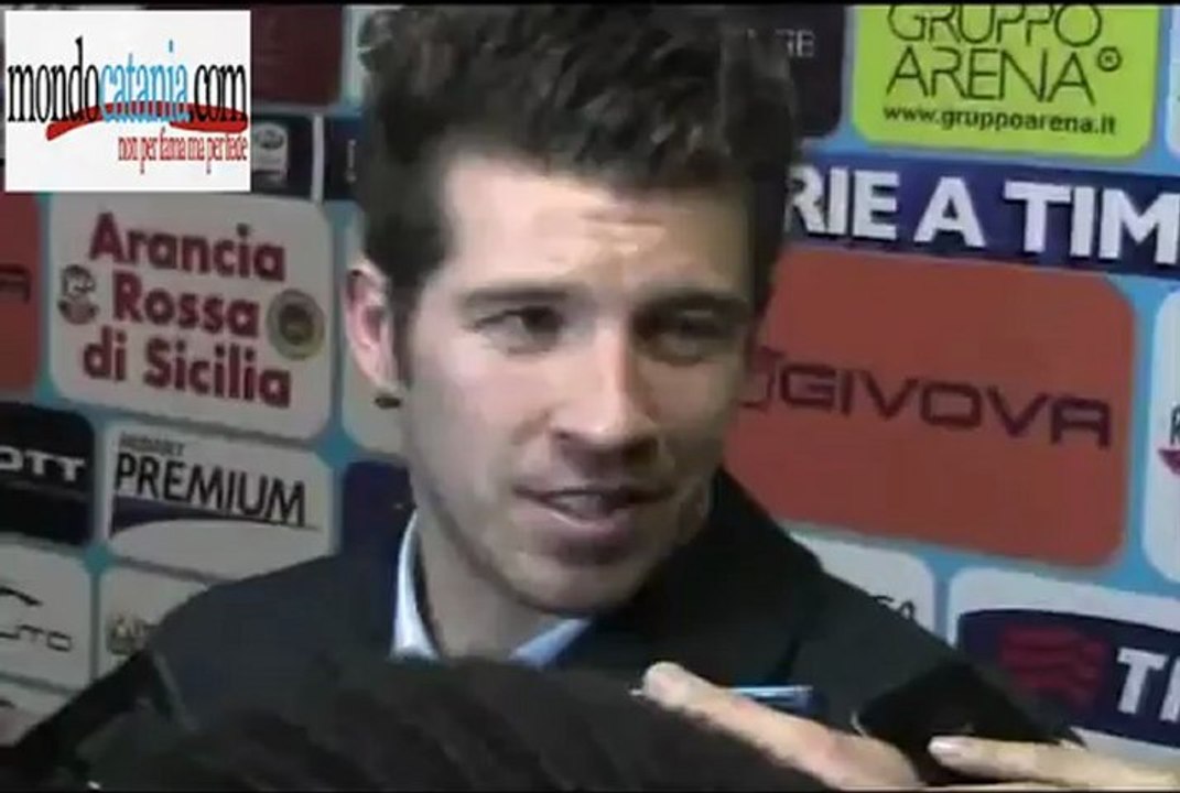 Gomez e Izco post Catania-Roma 1-0 ***13 gennaio 2013***