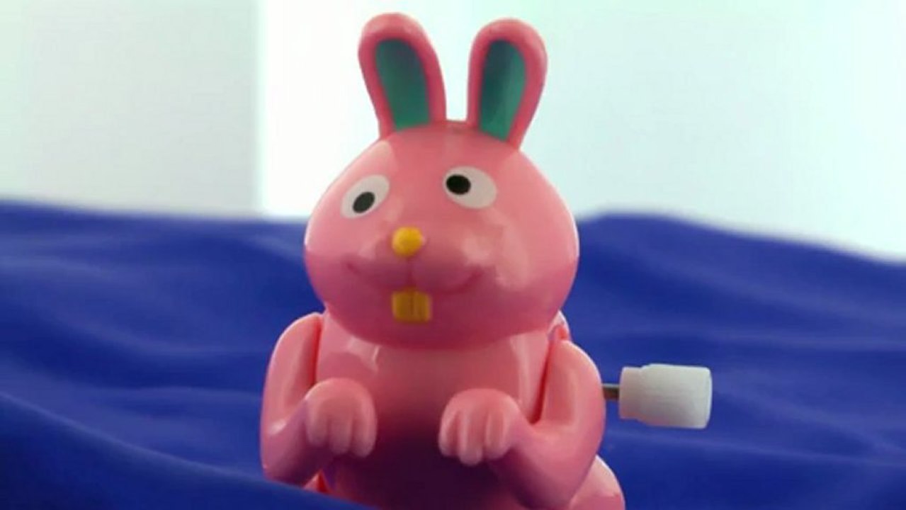 Jouet mécanique à clef de remontage