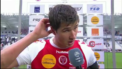 Interview de fin de match : Stade de Reims - SC Bastia - saison 2012/2013