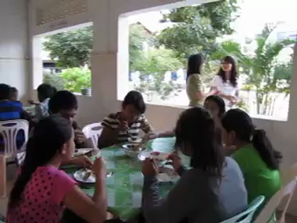 Pendant le repas...
