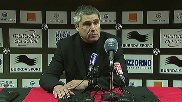Conférence de presse OGC Nice - Valenciennes FC : Claude PUEL (OGCN) - Daniel SANCHEZ (VAFC) - saison 2012/2013