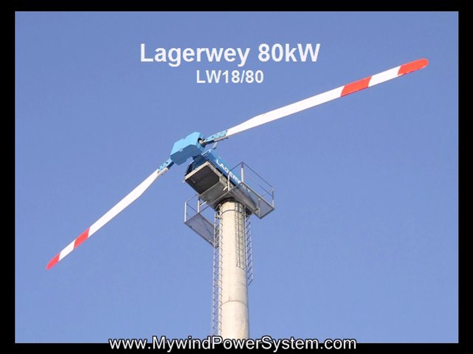 Pale Eoliche Usate - De-rated di 60kW - Lagerwey LW18/80 -